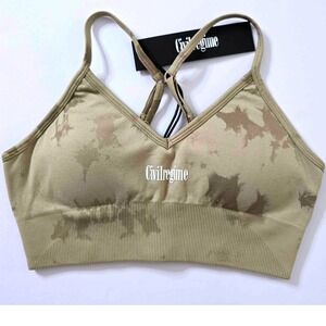 Civil Regime Reaper Wash‎ Latte  Kelly Seamless Bra Size Small